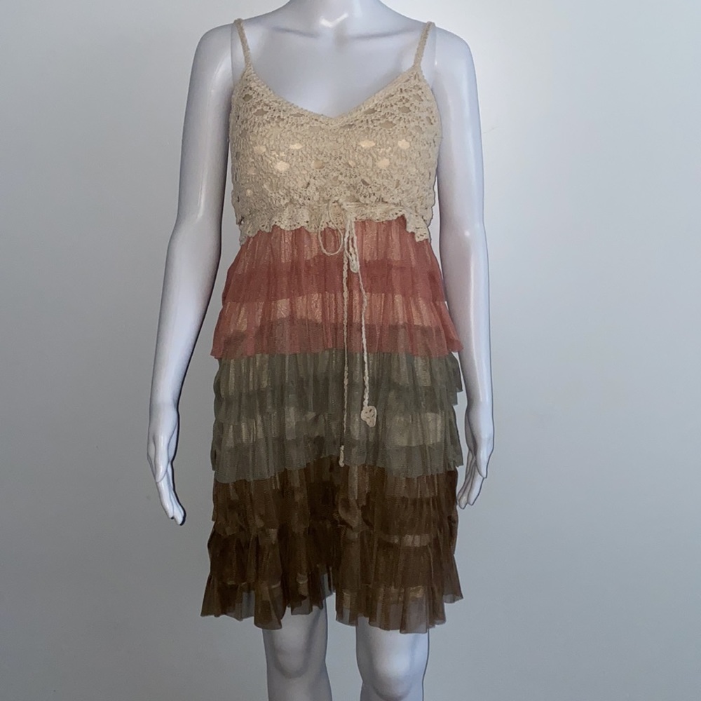 6 Tiered Mini Dress